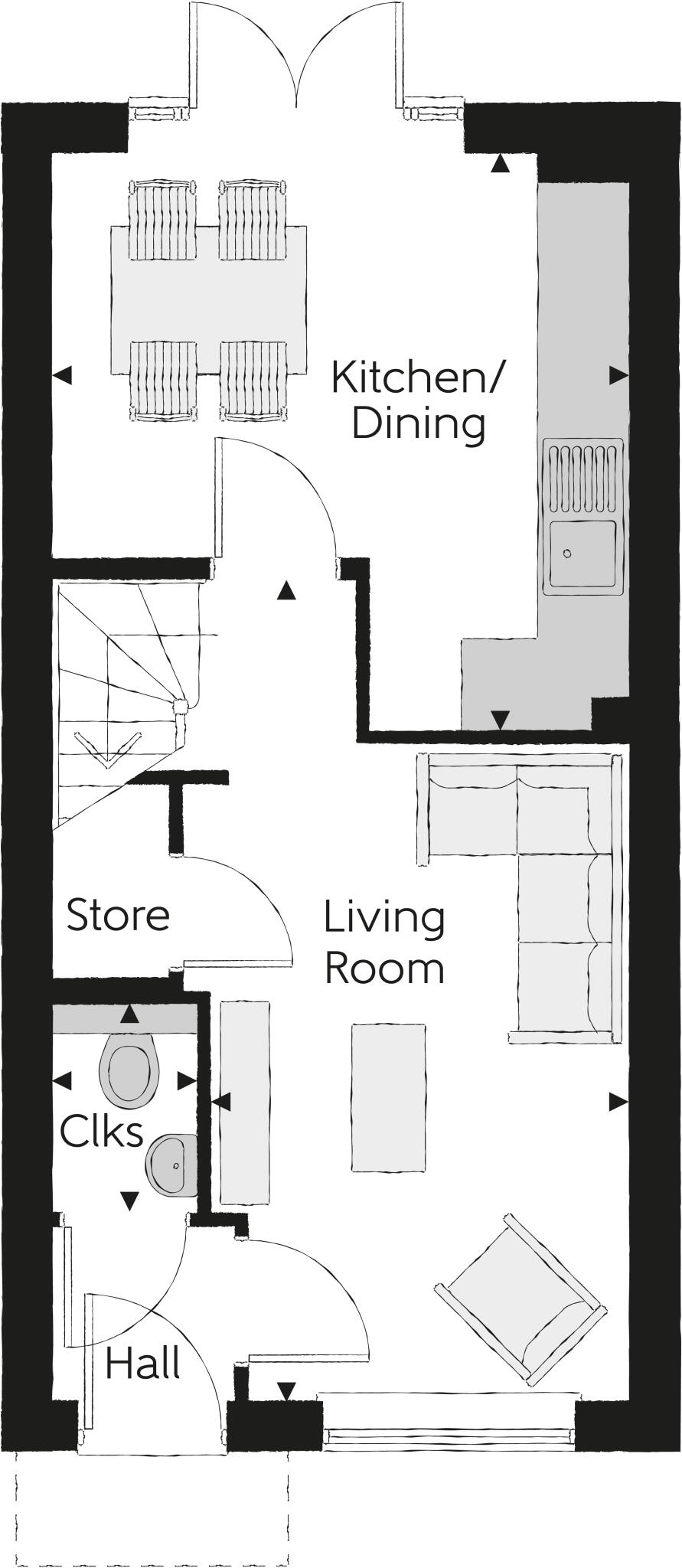 Station Road,
Northstowe,
Cambridgeshire,
CB24 3DS floorplan