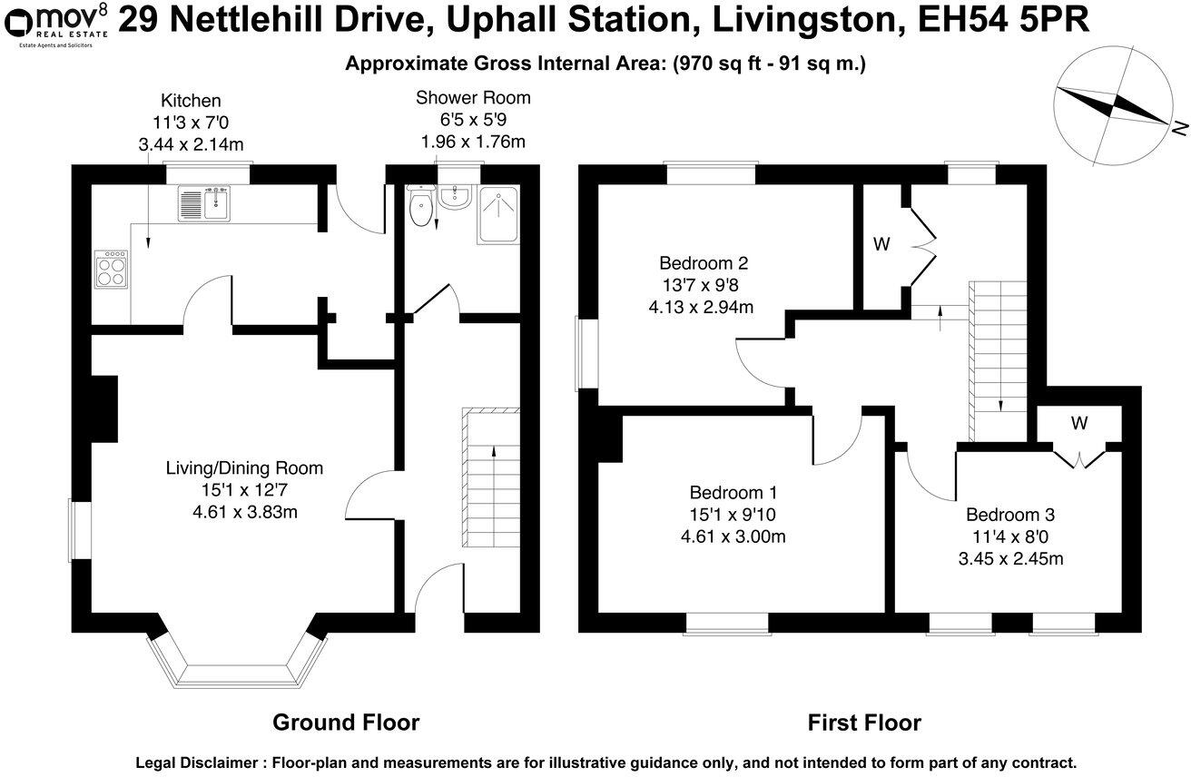 Nettlehill Drive, Uphall Station, Livingston, EH54 floorplan
