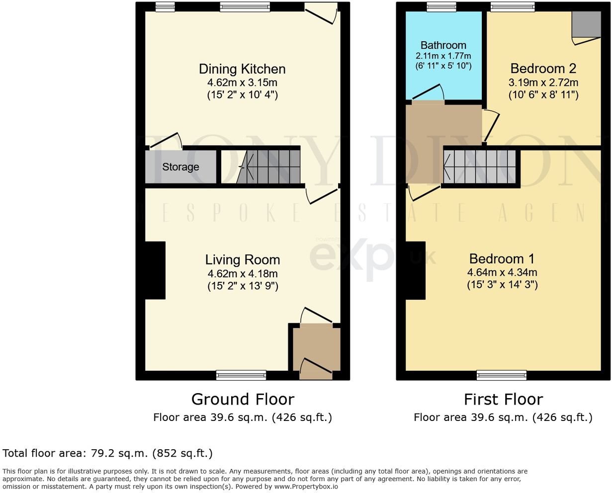 15, Peel Street, Adlington, Lancashire, PR6 floorplan