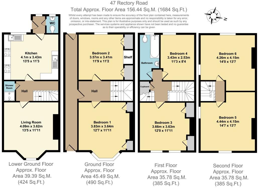 Rectory Road floorplan
