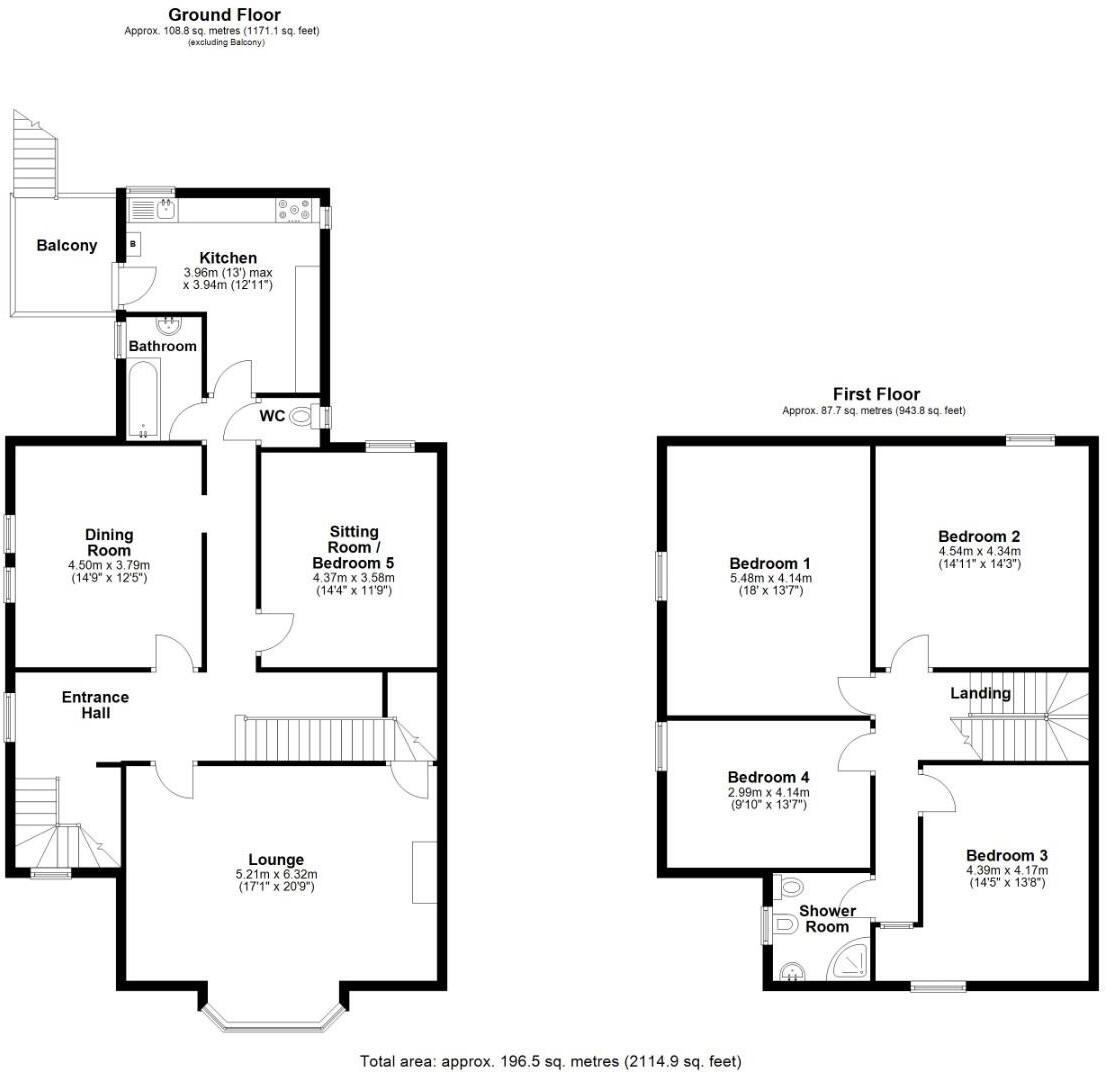 49 Stanwell Road, Penarth, Vale of Glamorgan, CF64 3LR floorplan