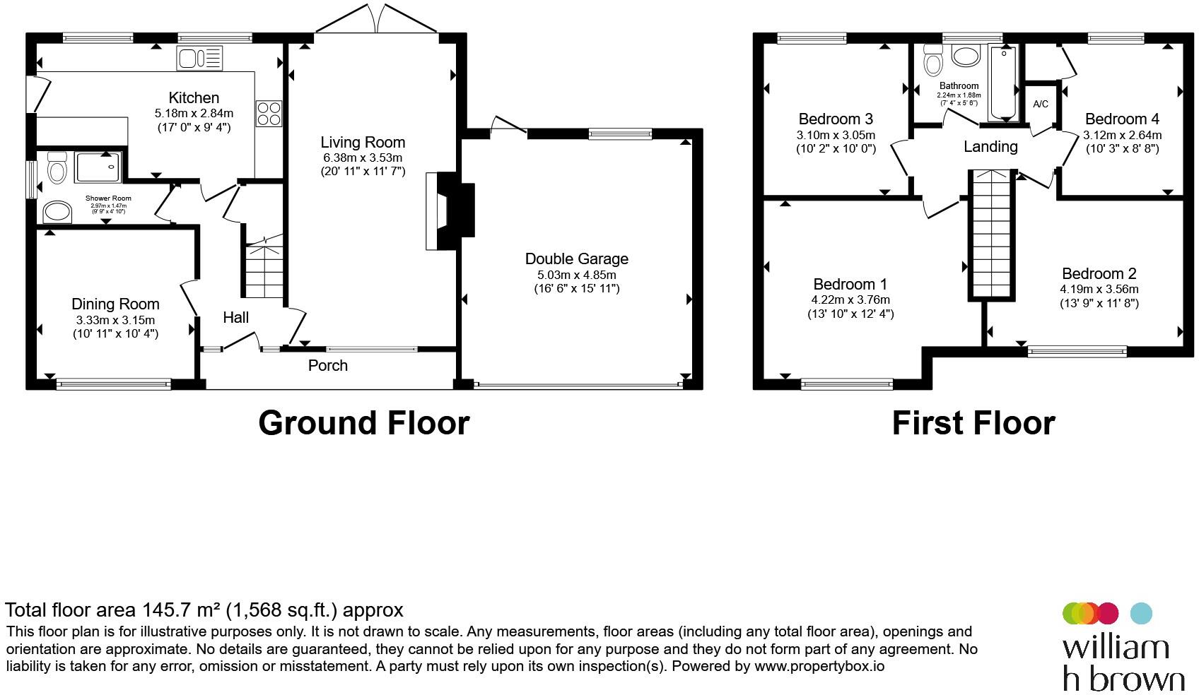 Old Hall Drive, Dersingham, King's Lynn floorplan