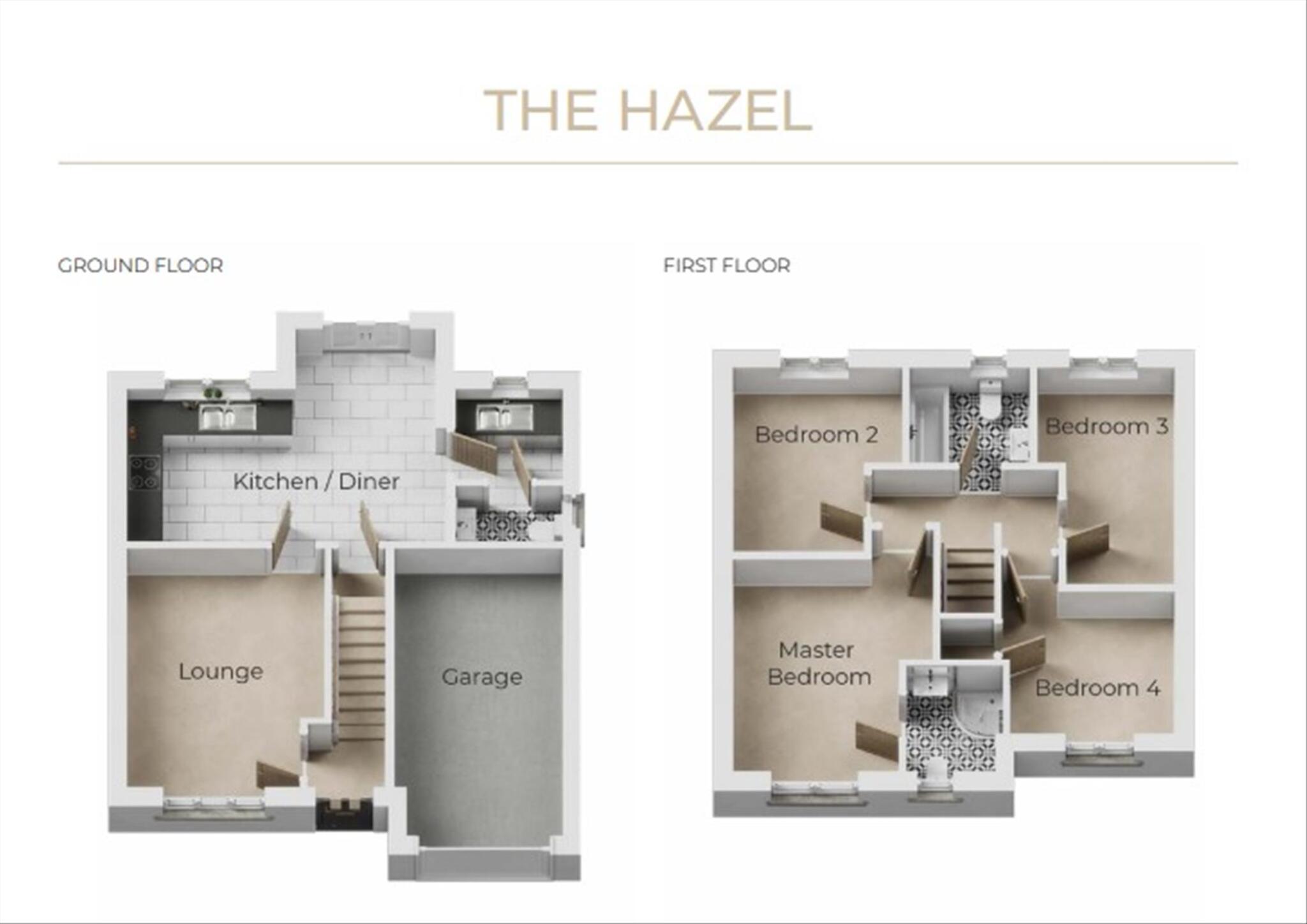 Hazel, Vale Meadows, Lancaster floorplan