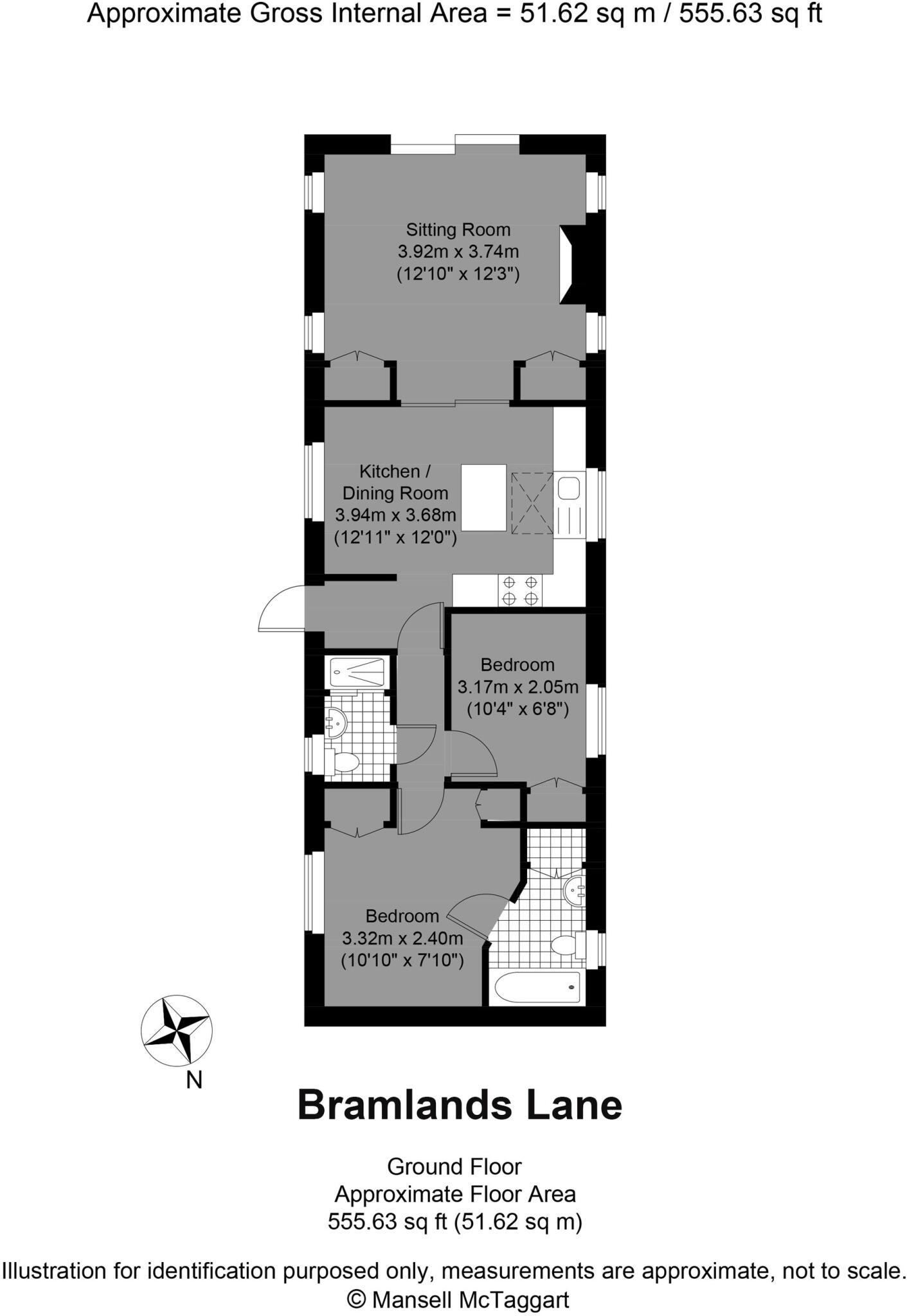 Langton Lodge, Downsview Park, Bramlands Lane, Woodmancote, BN5 9TG floorplan