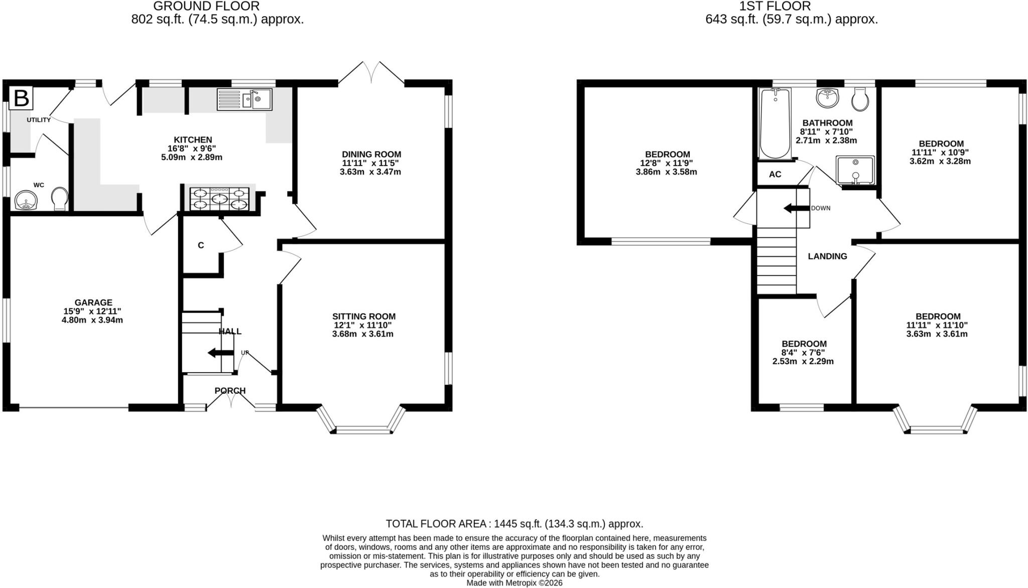Somerton Road, Street floorplan