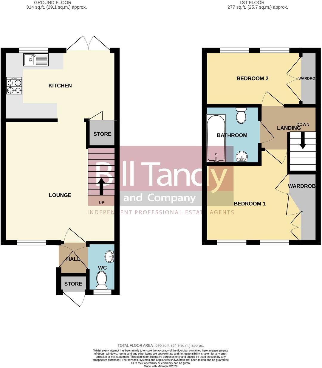 Morley Road, Burntwood, WS7 floorplan