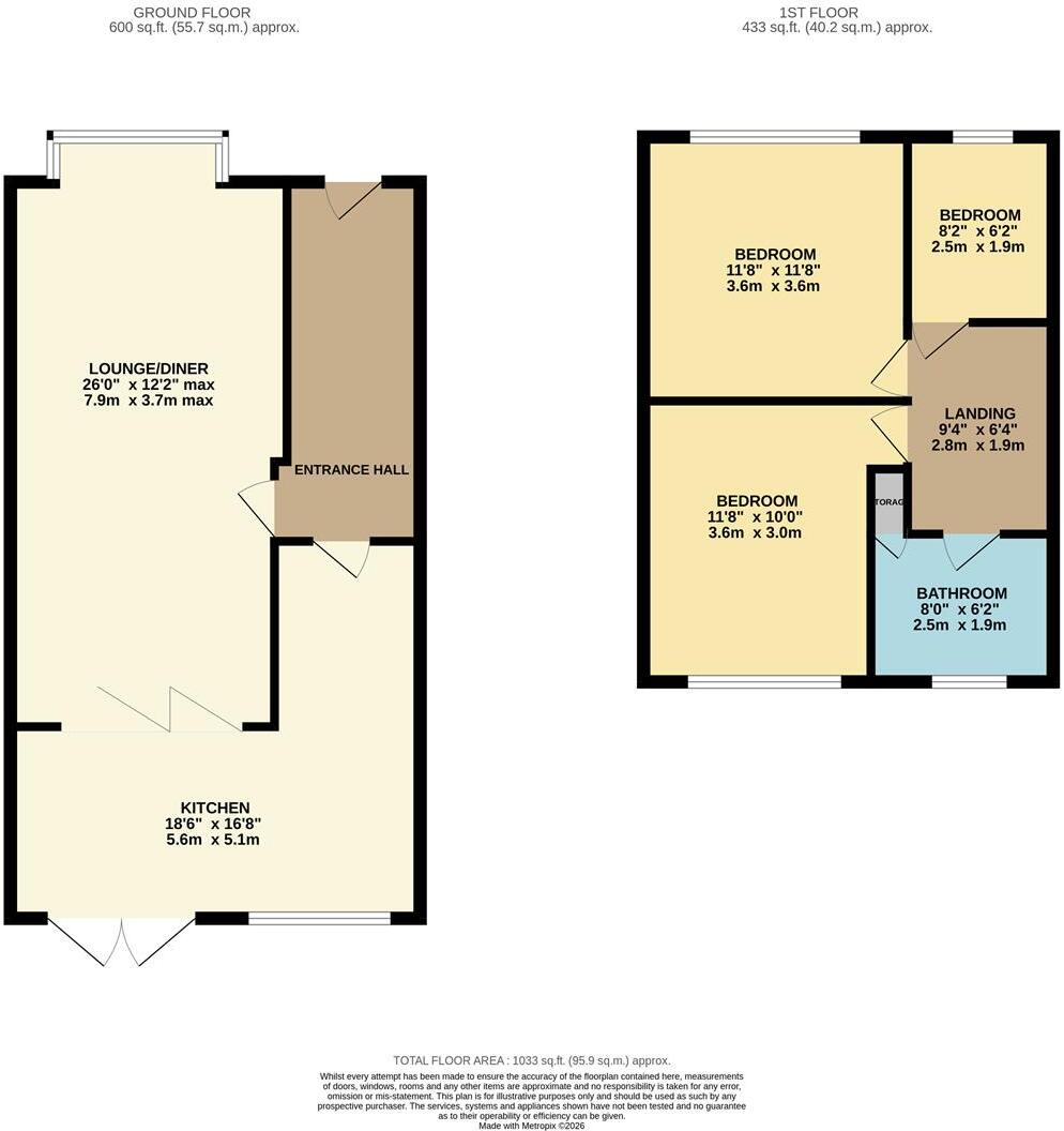 Frankland Road, Chingford floorplan