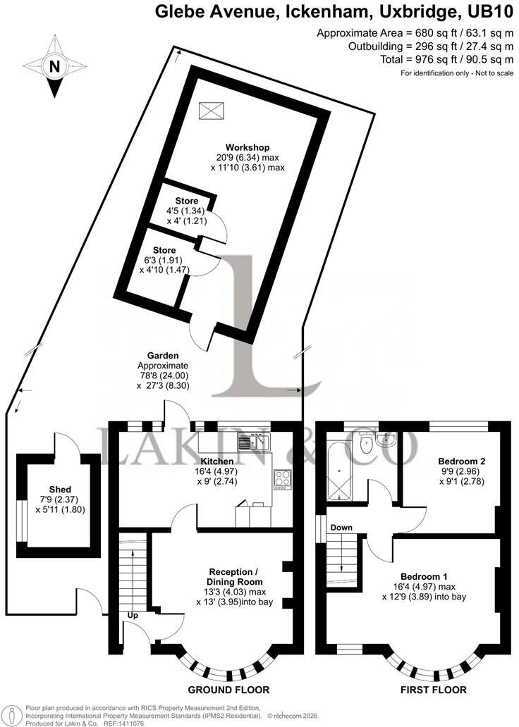 Glebe Avenue, Ickenham, UB10 floorplan