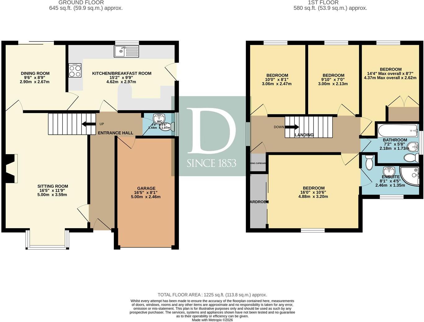 Scholars Walk, Diss floorplan