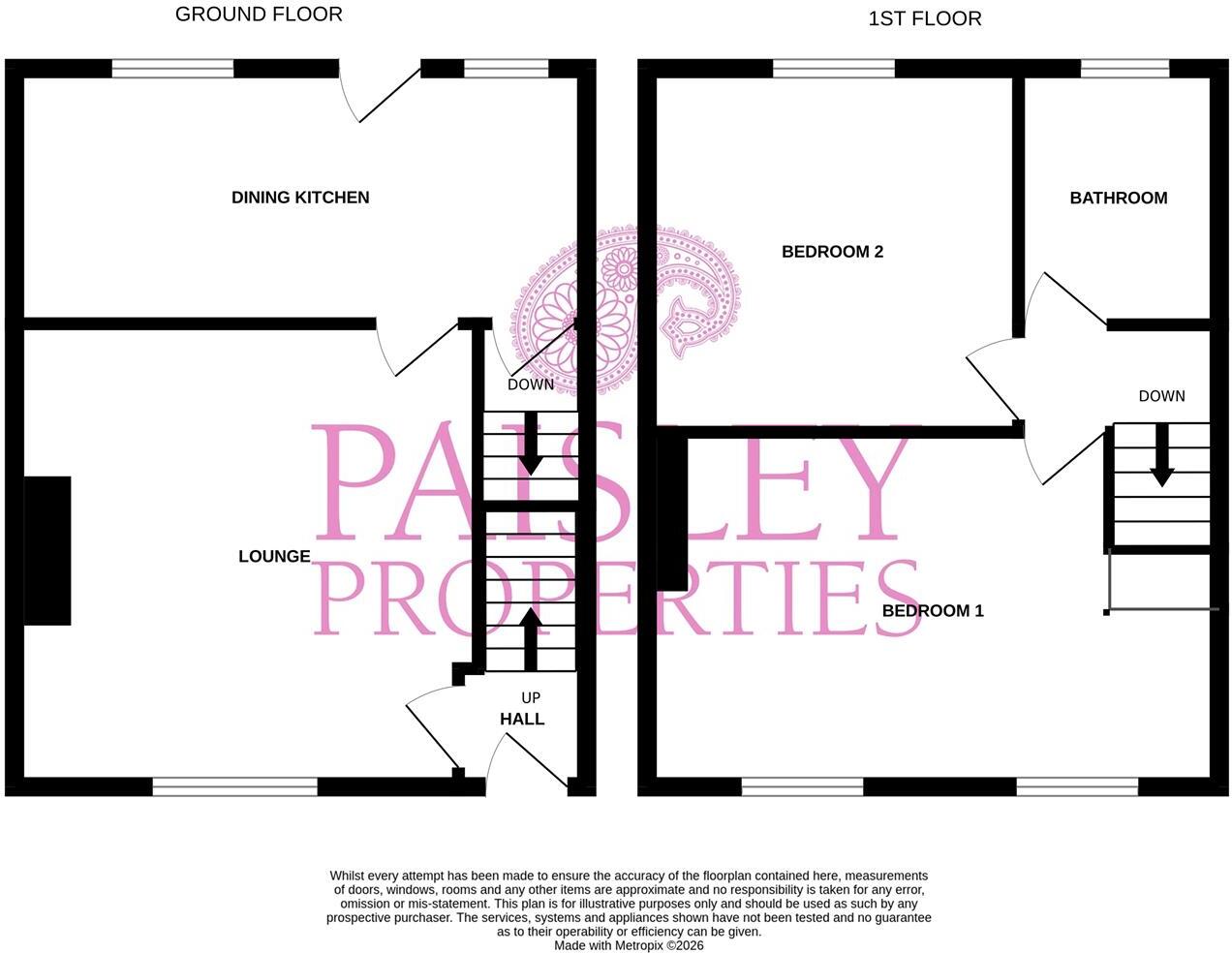 Victoria Street, Clayton West, Huddersfield HD8 9NW floorplan