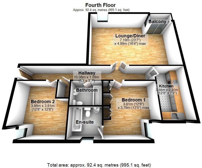 Barrier Point Road, London floorplan