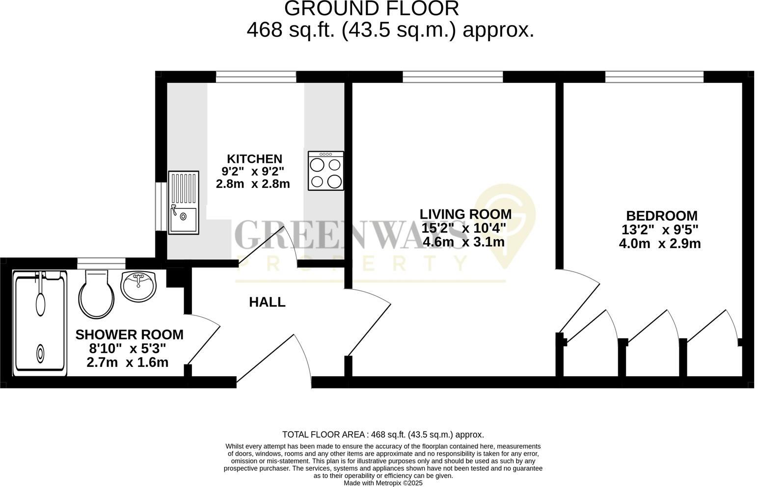 Wilbury Road, Hove floorplan