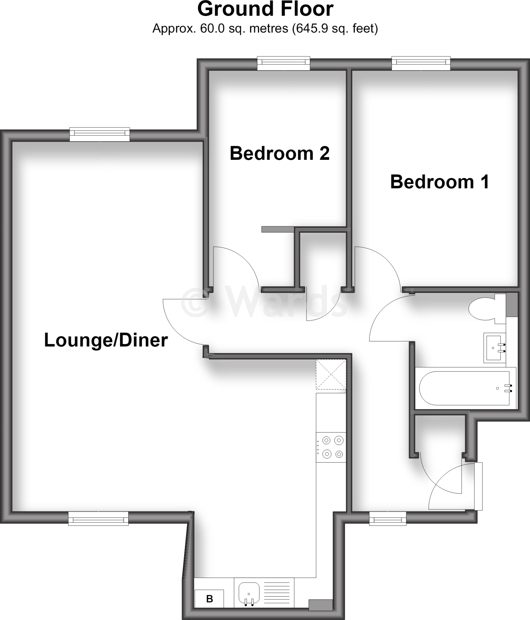 Furfield Chase, Boughton Monchelsea, Maidstone, Kent floorplan