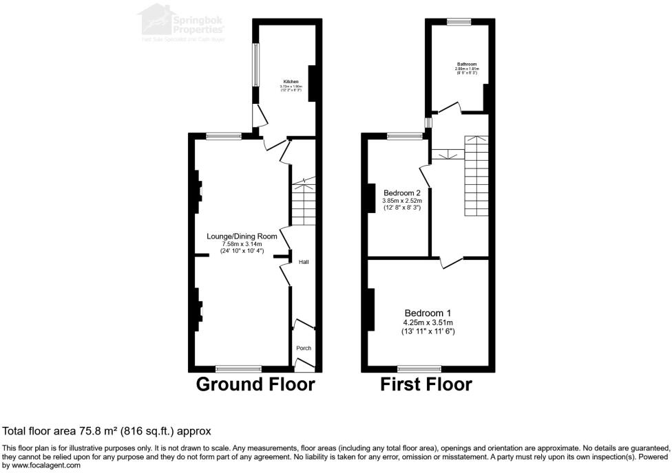 Charlton Street, York, Yorkshire floorplan