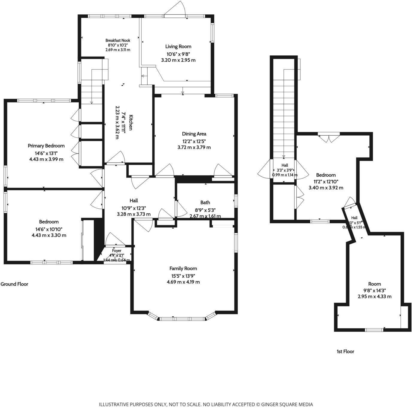 7 Carwinshoch View, Seafield, KA7 4AY floorplan