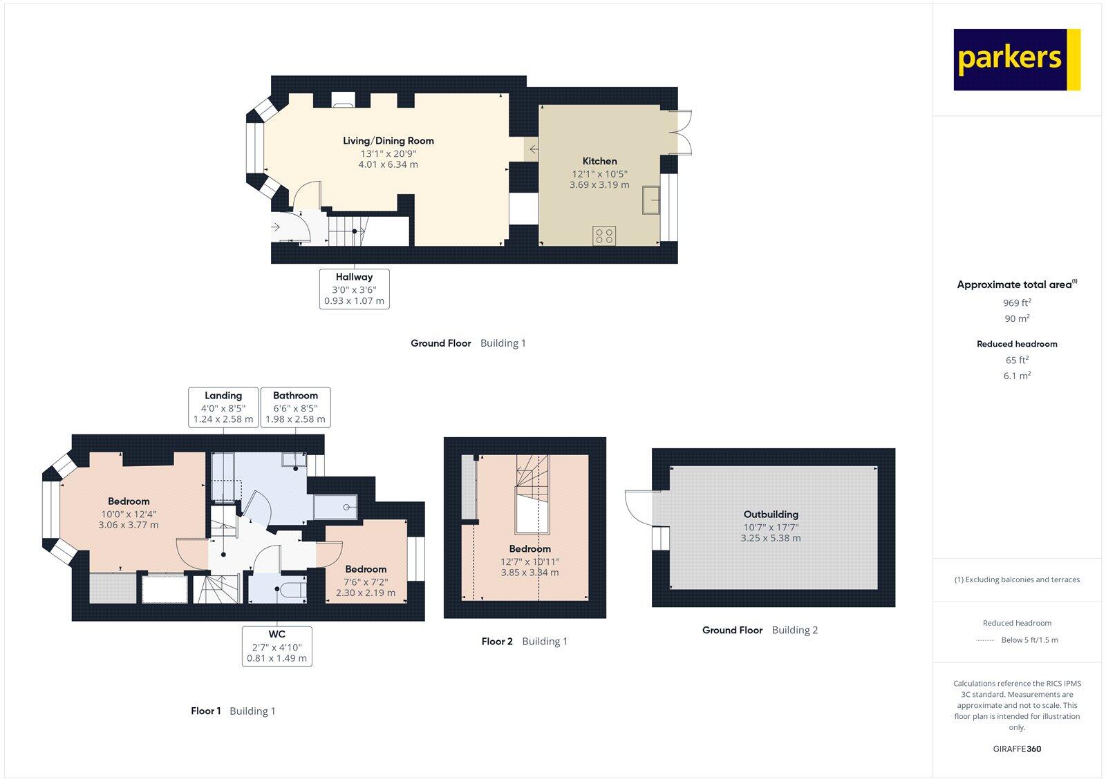 Park Lane, Tilehurst, Reading, Berkshire, RG31 floorplan