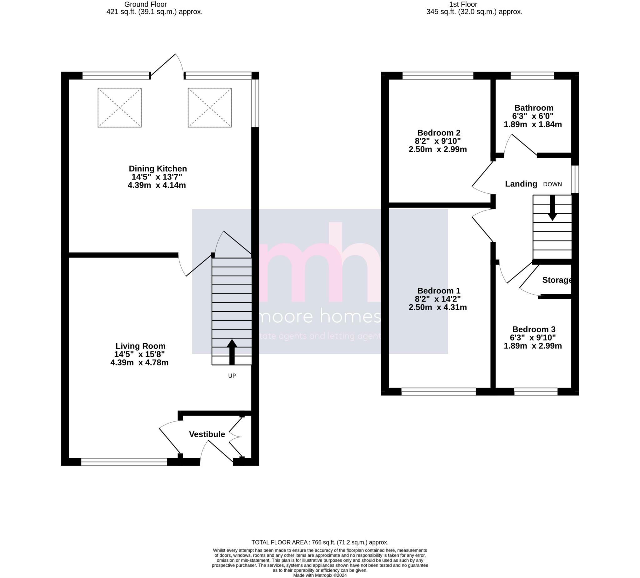 WIDGEON CLOSE, Poynton, SK12 1XL floorplan