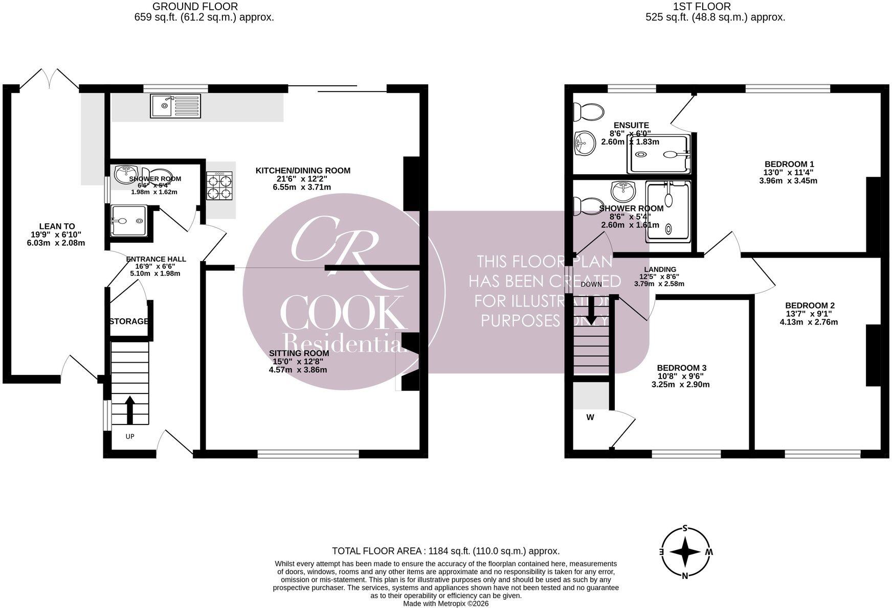 Clyde Crescent, Cheltenham, GL52 floorplan