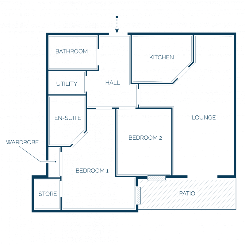 The Cottons, Factory Street, Ramsbottom, Bury, BL0 floorplan