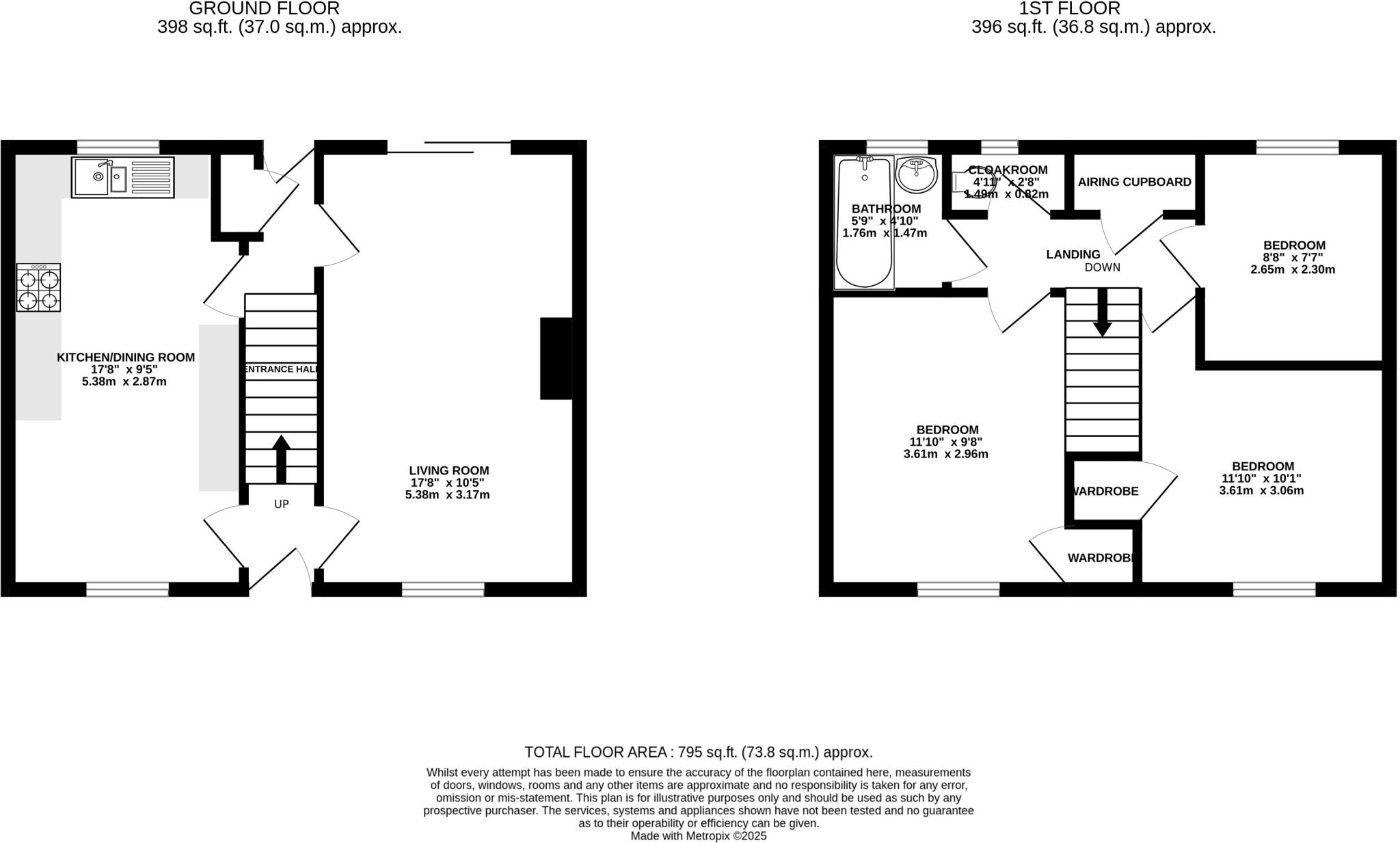 Maes Y Dre, Caersws, Powys floorplan