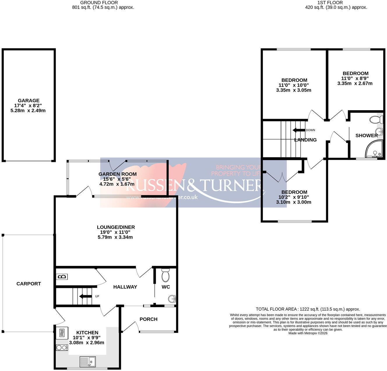 Sycamore Close, South Wootton floorplan