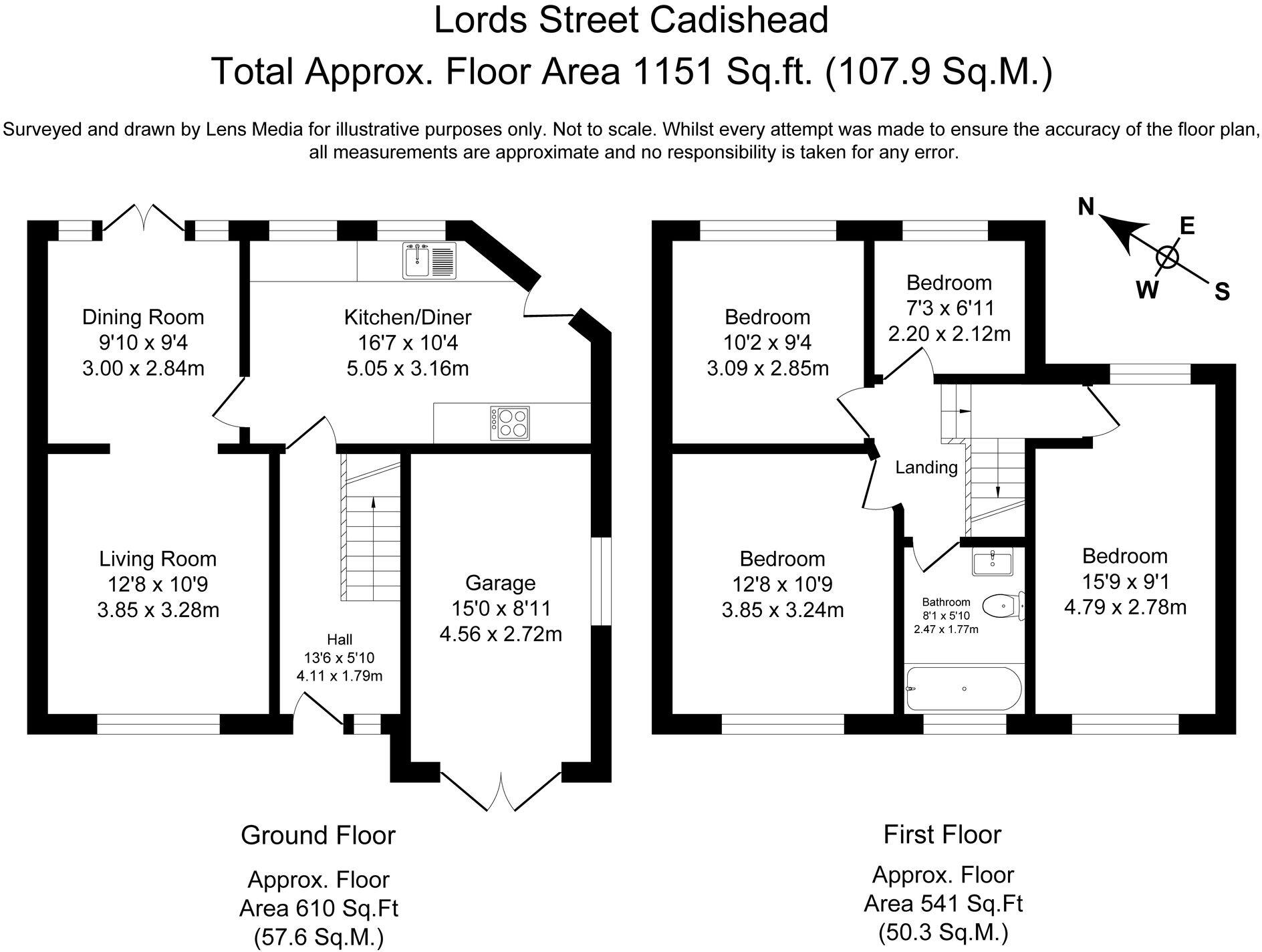 Lords Street, Cadishead, M44 floorplan