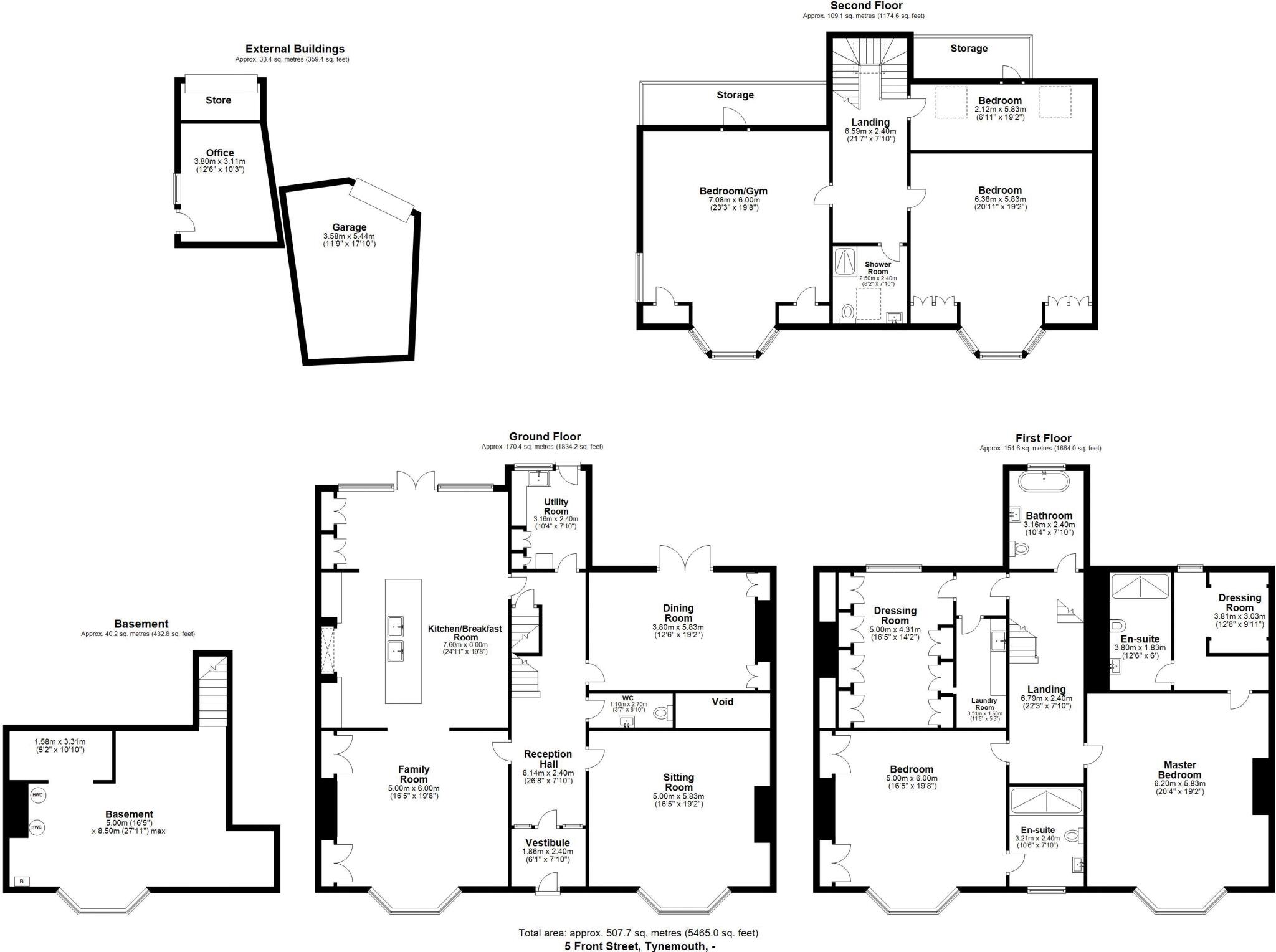 Front Street, Tynemouth, North Tyneside floorplan