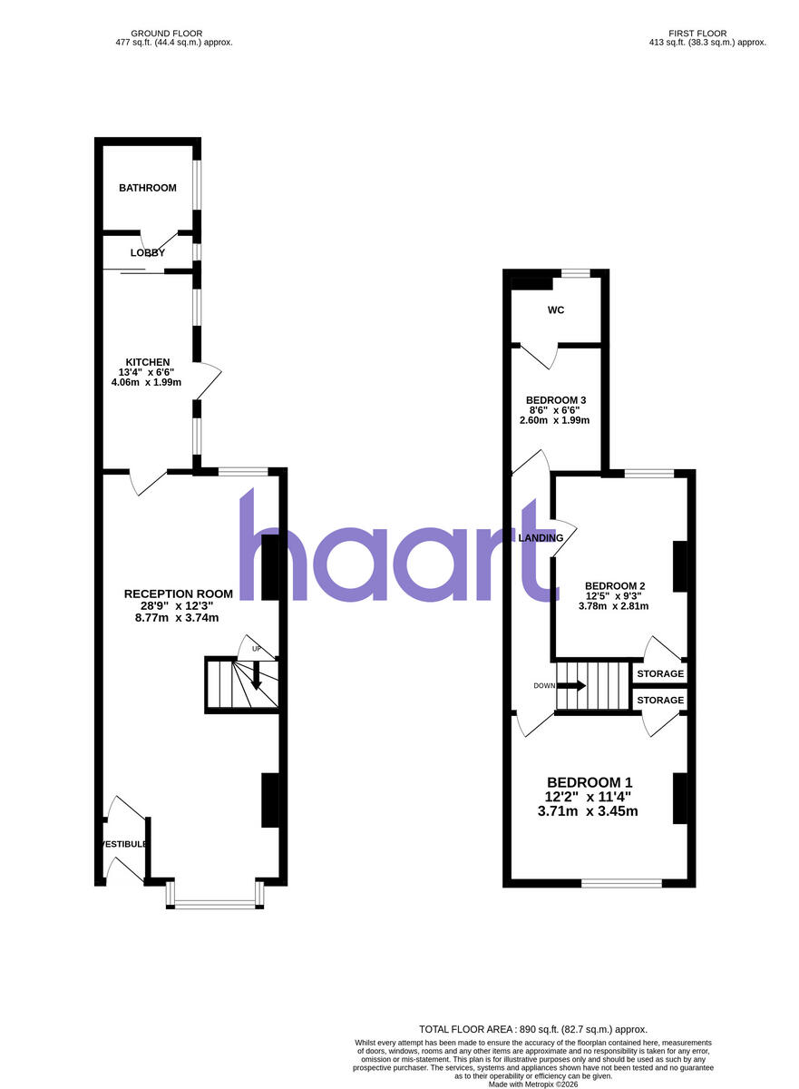 Selsey Road, Edgbaston floorplan