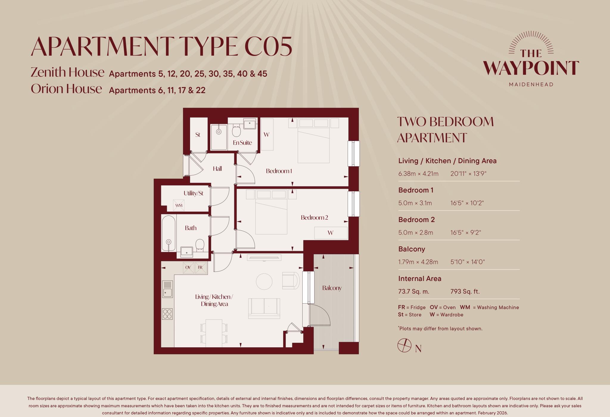 6 Orion House  floorplan
