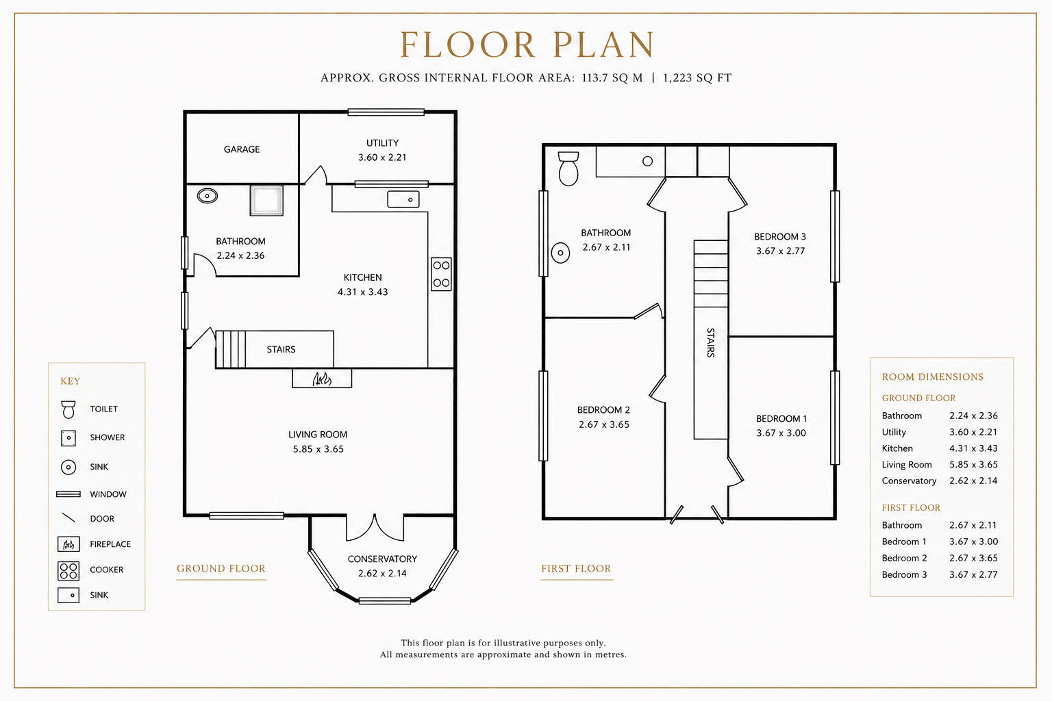 Croft Road, Atherstone, CV9 1HG floorplan