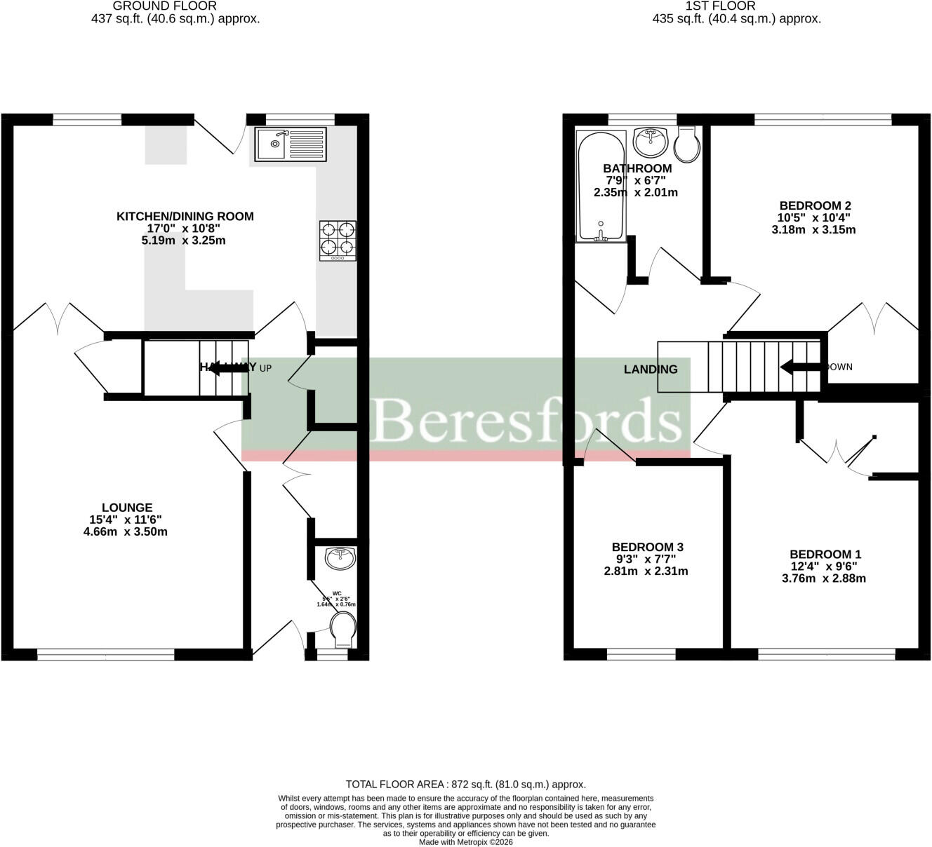 Cramphorn Walk, Chelmsford, CM1 floorplan