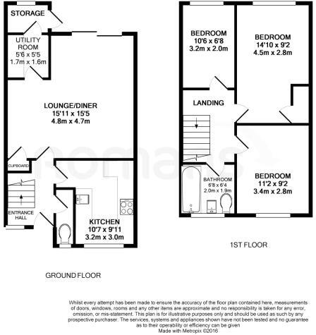 Newcastle Road, Reading floorplan