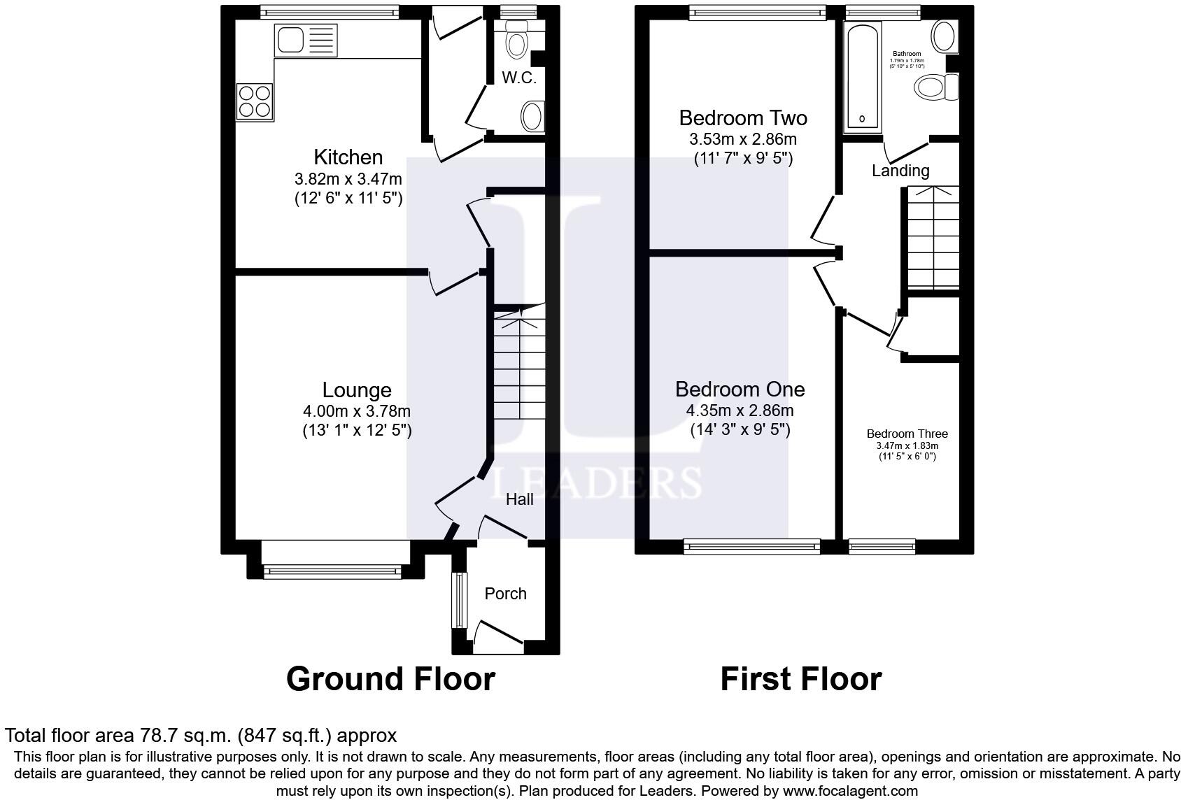 Chepstow Way, WS3 floorplan