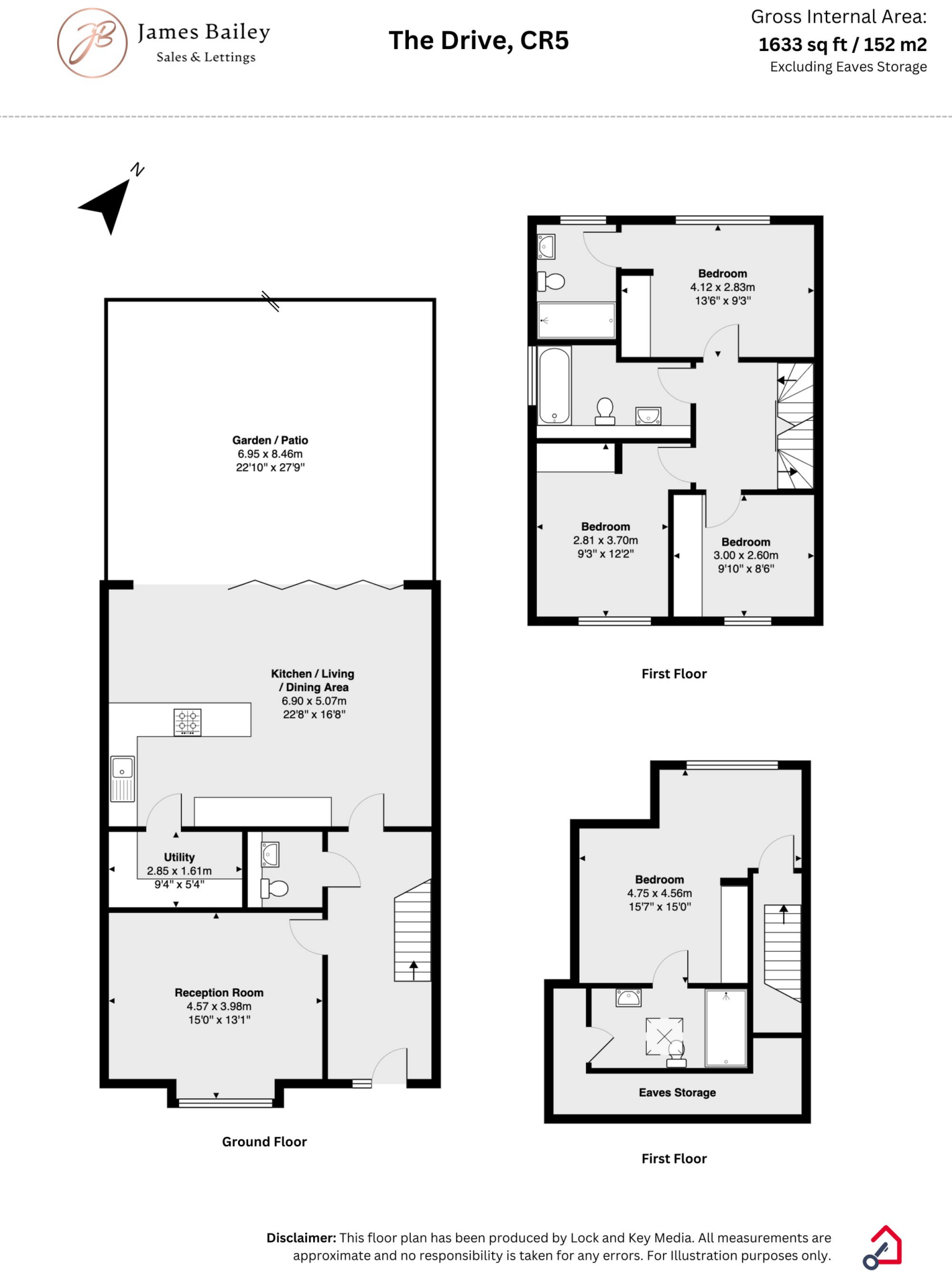 The Drive, Coulsdon, CR5 floorplan