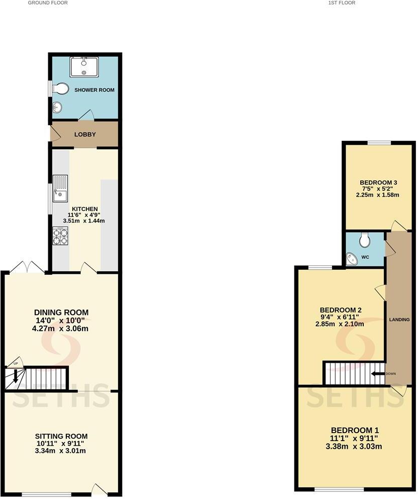 Barker Street, Spinney Hills, Leicester floorplan