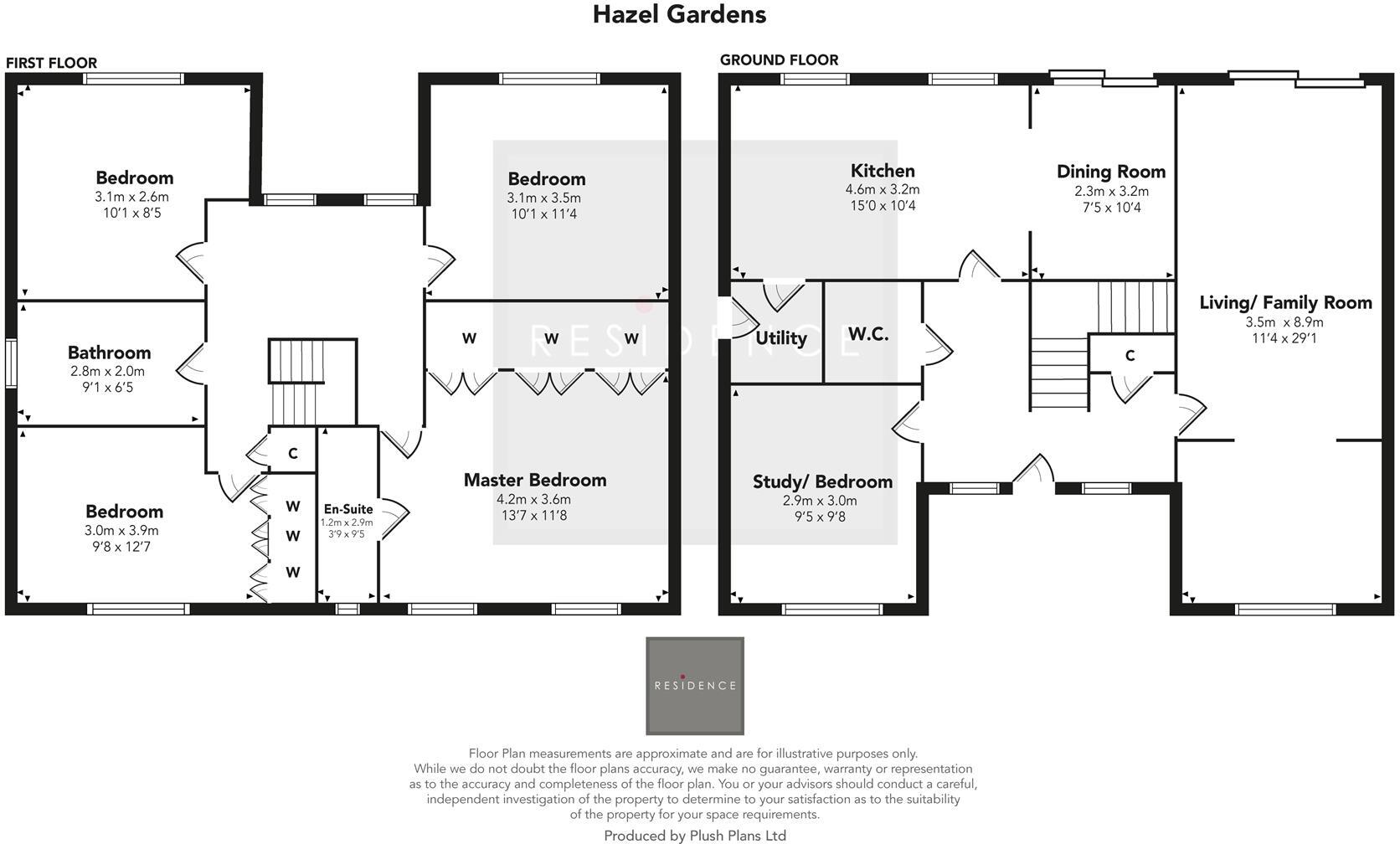 Hazel Gardens, Lanark floorplan