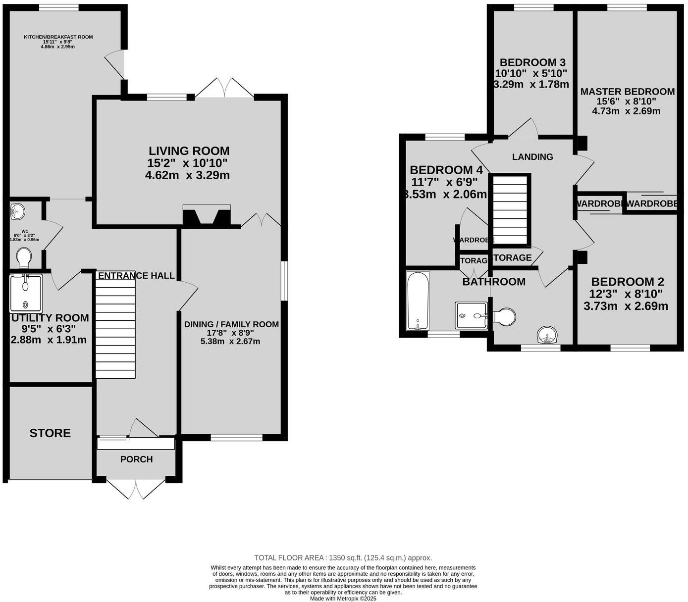 Valley View, Great Bourton floorplan