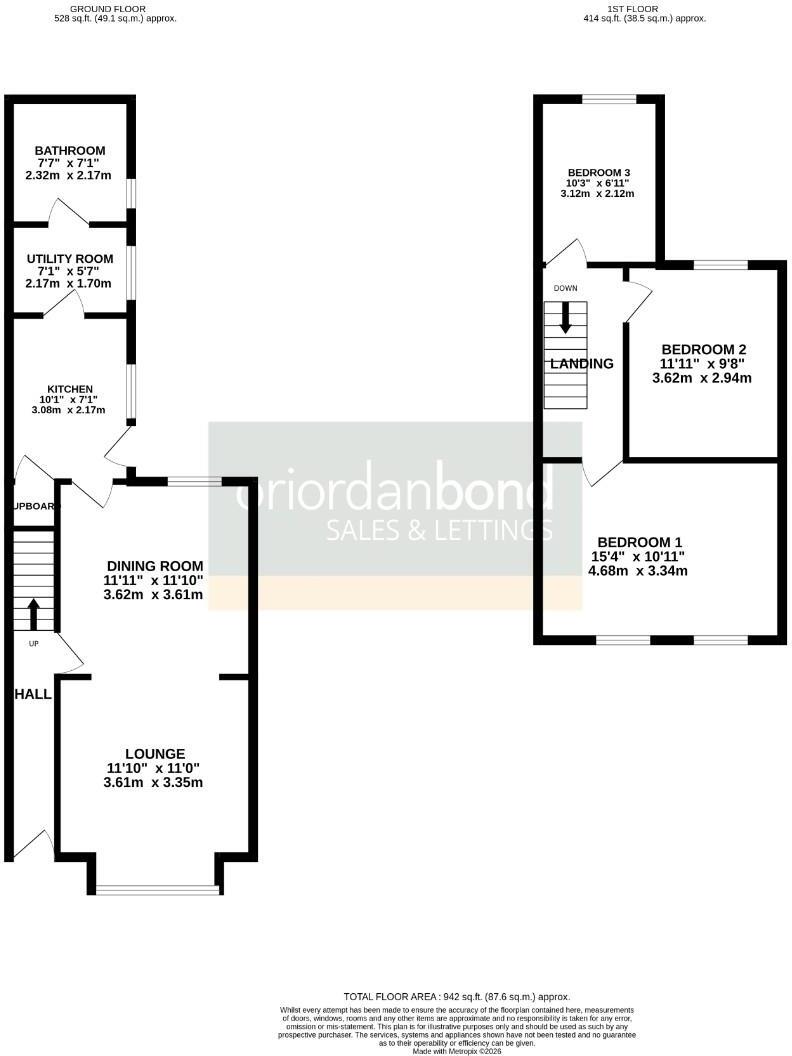 Park Road, Rushden, NN10 0LU floorplan