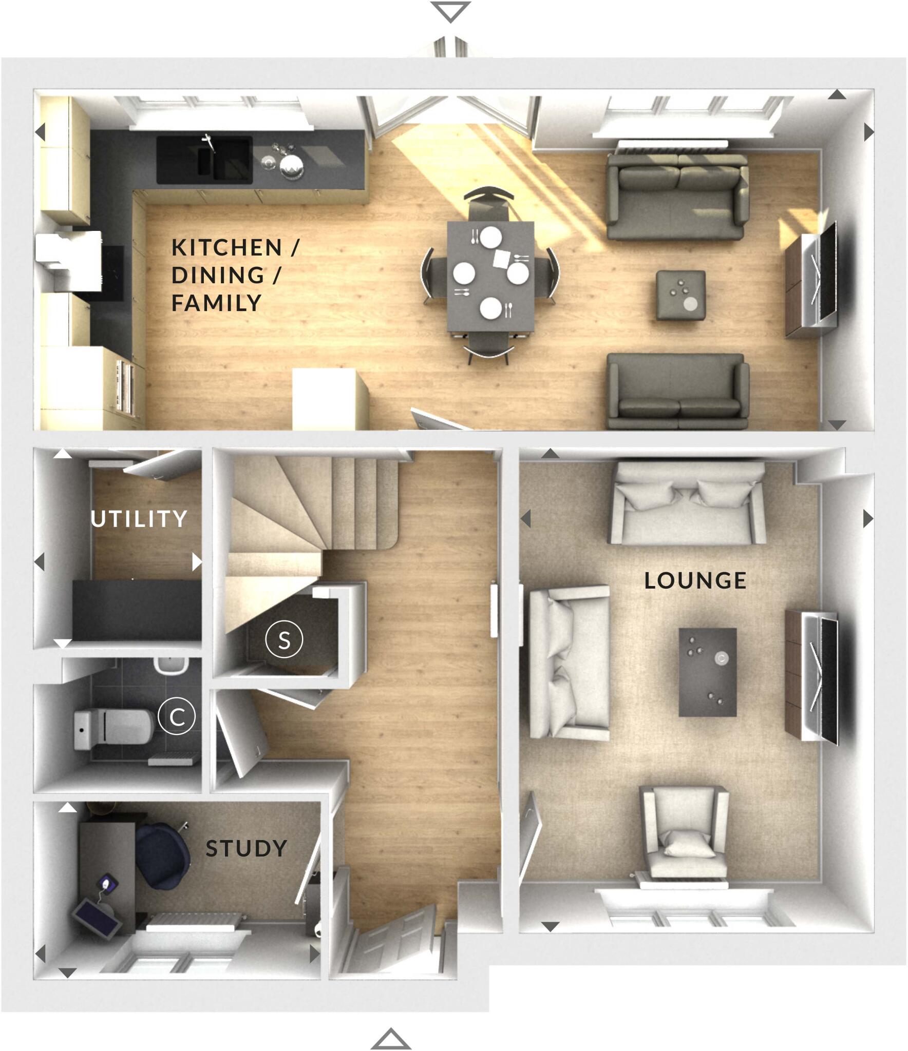 Viking way, 
Congleton, 
CW12 1TE floorplan