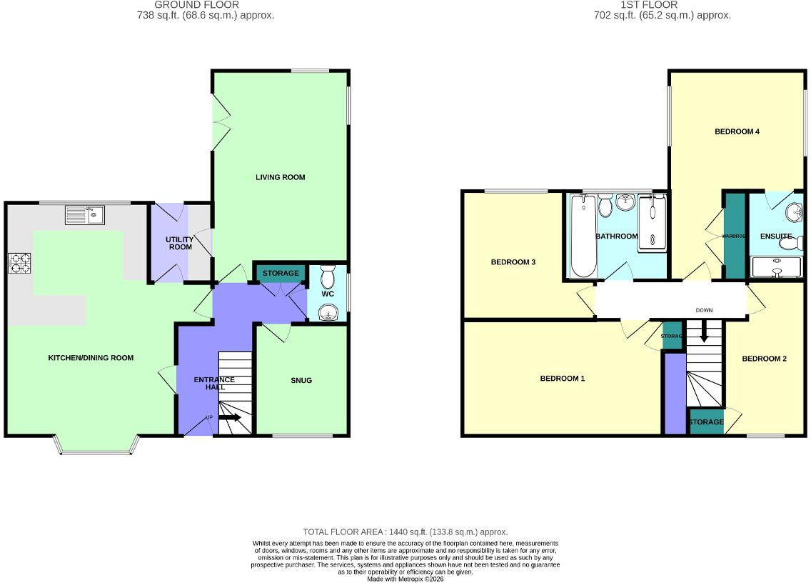 Woodhouse Close, Southport, Merseyside, PR8 5FH floorplan