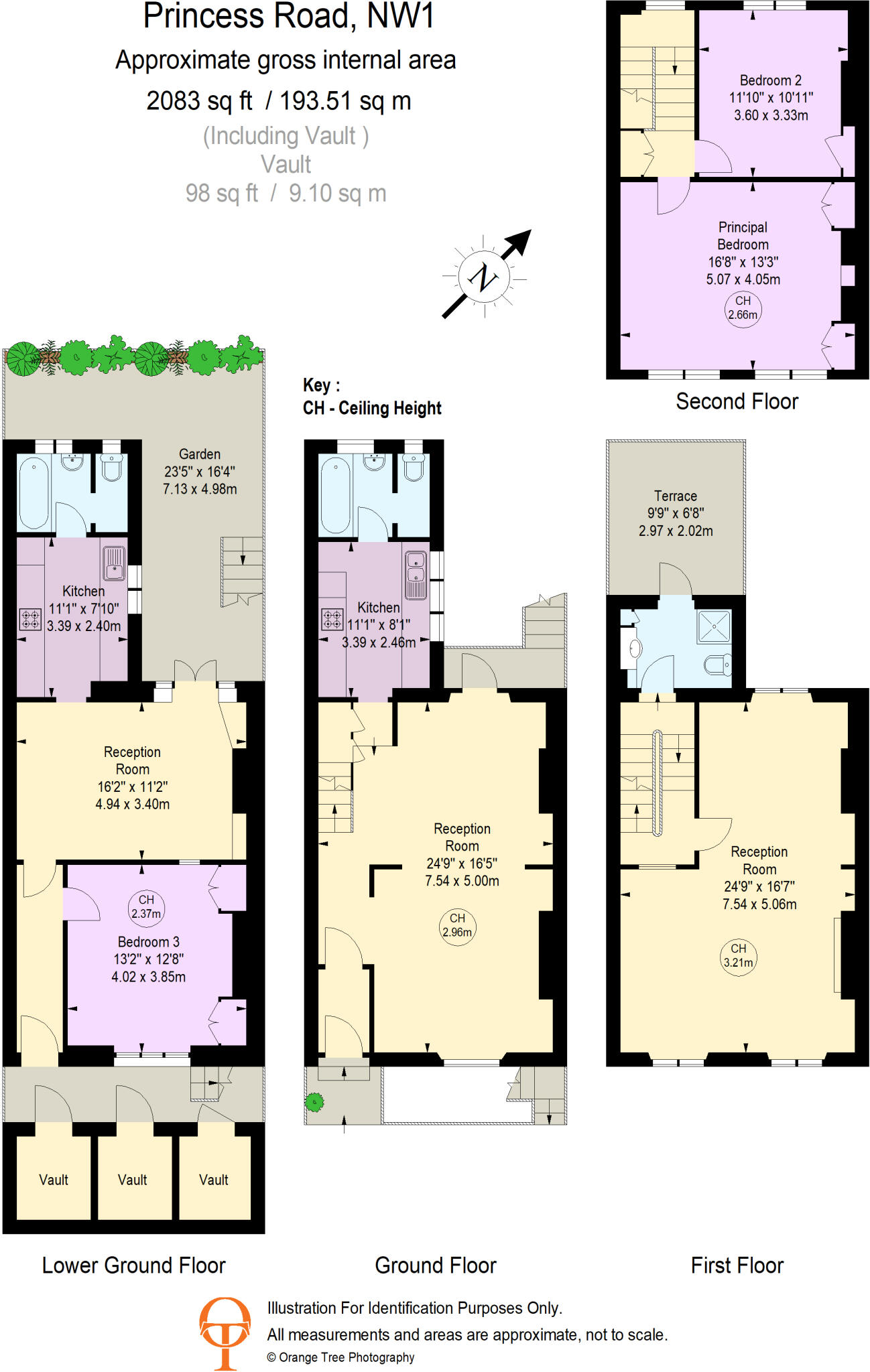 Princess Road, Primrose Hill, NW1 floorplan