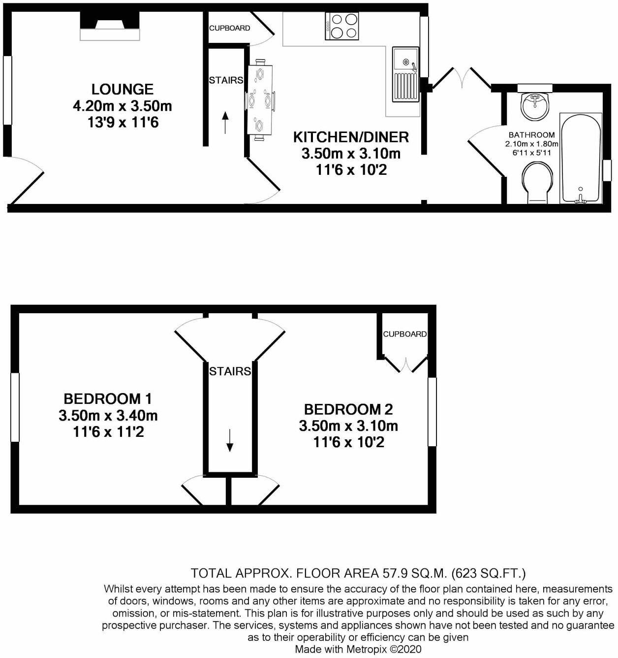 Cannon Street, Reading, RG1 floorplan