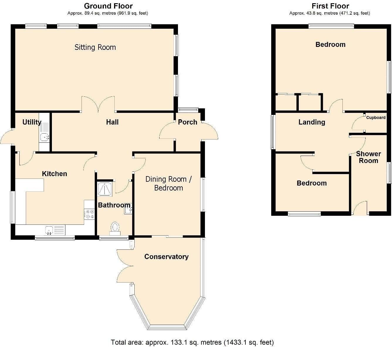 Geipel Close, Waltham, Grimsby, DN37 0NY floorplan