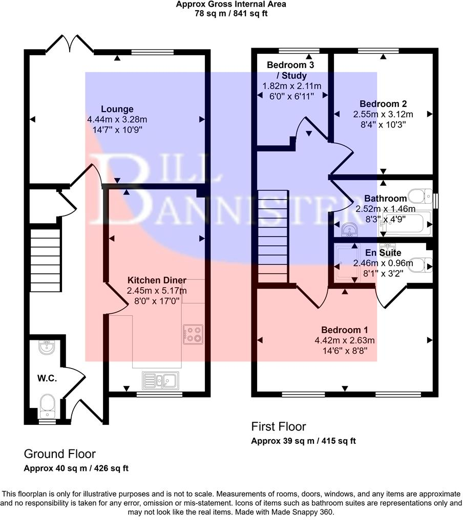 Treseder Close, Scorrier floorplan