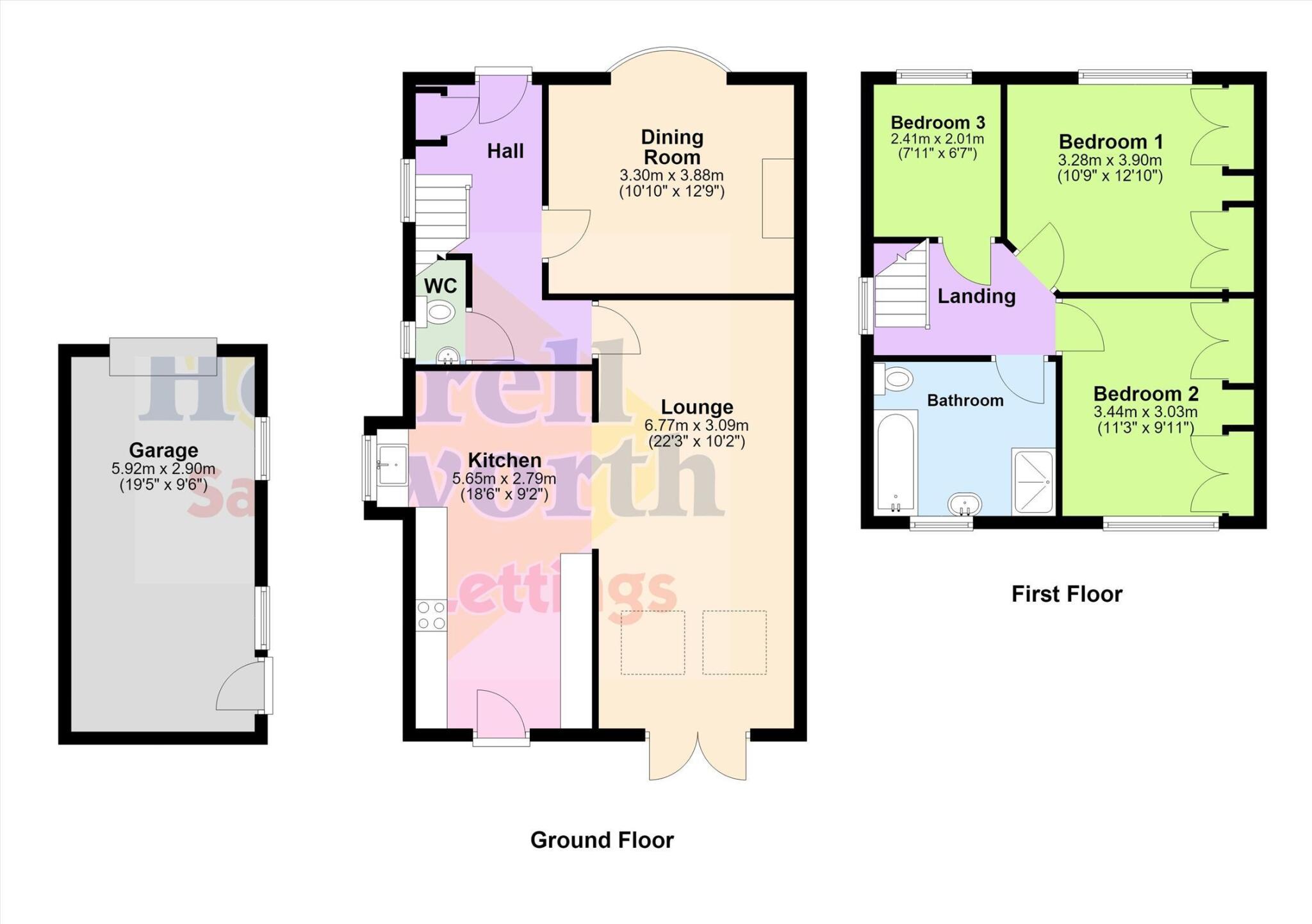 Lancaster Road, Torrisholme, Morecambe floorplan