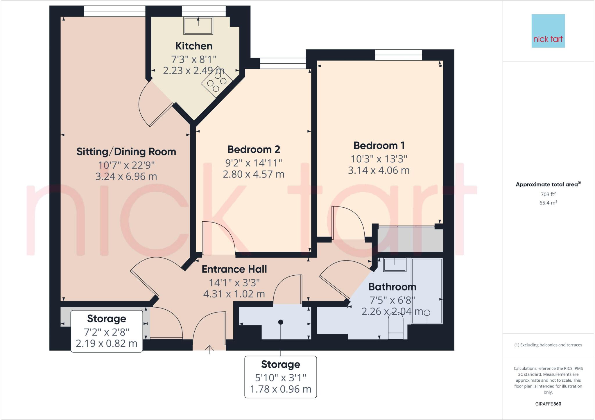 51 Buttercross Court, Stafford Street, Newport floorplan