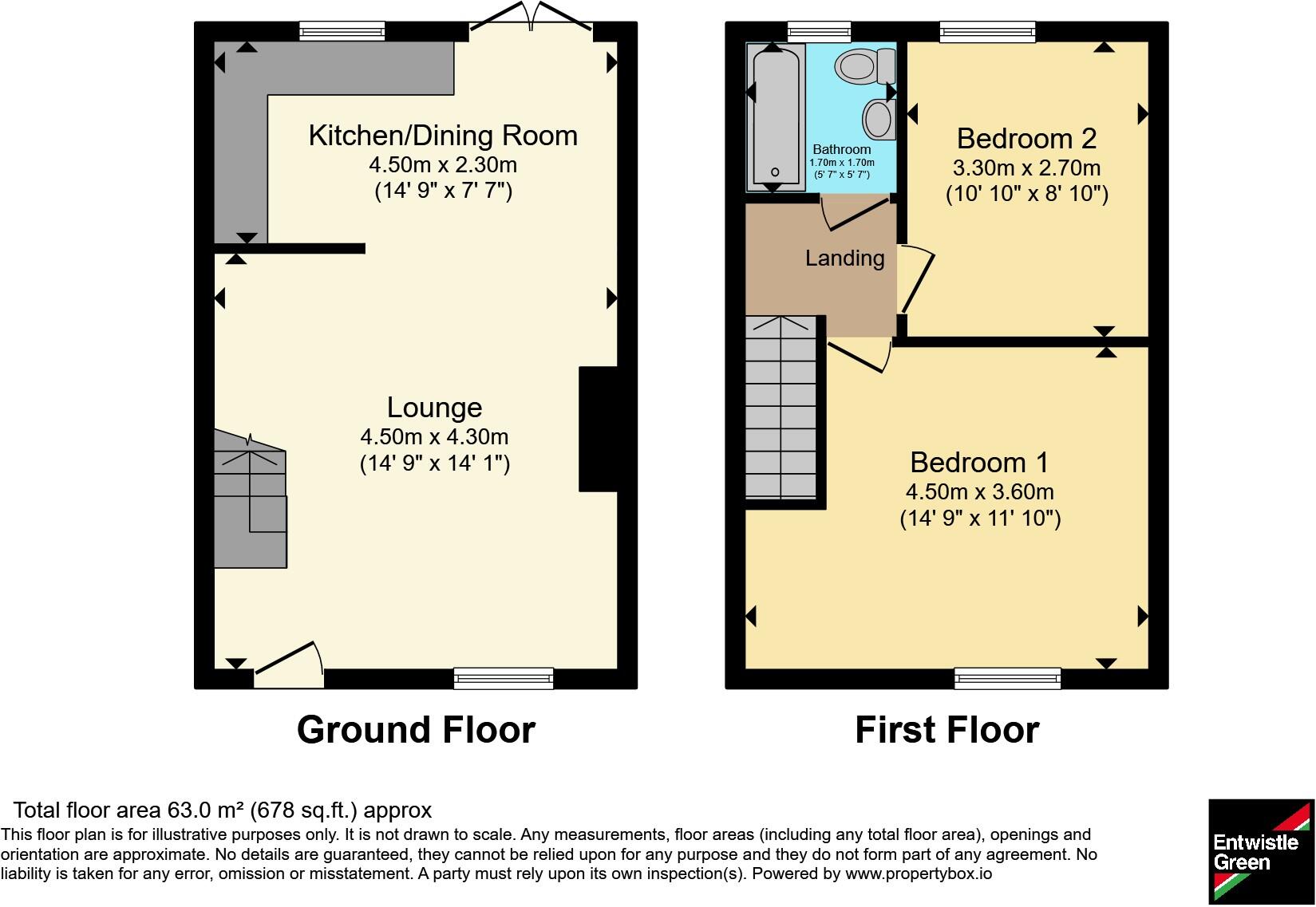 Manchester Road, Bury, Greater Manchester, BL9 floorplan