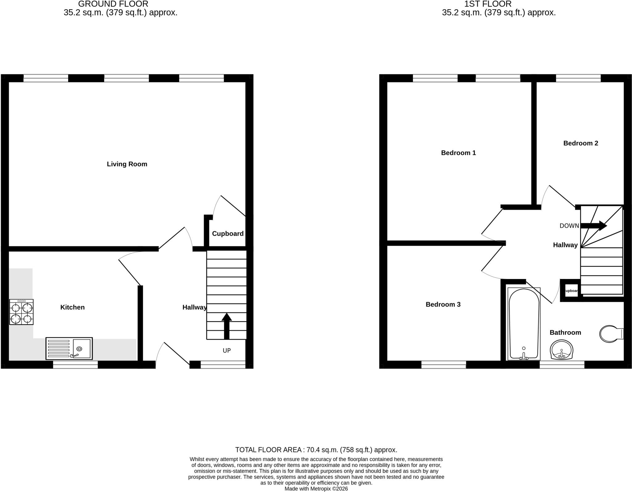 Queens Road - Bishopsworth floorplan