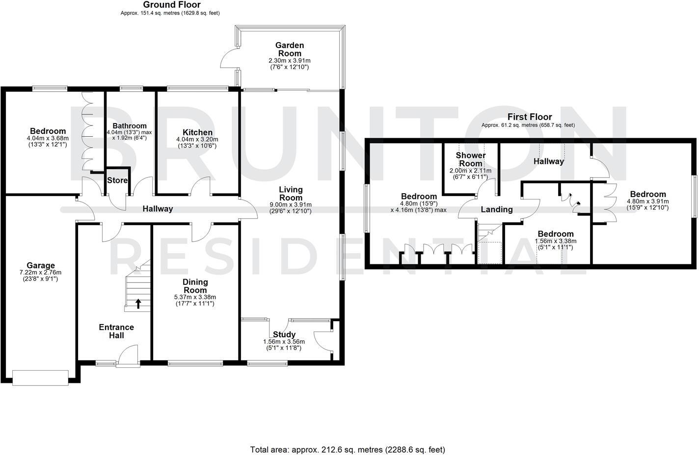 Errington Road, Darras Hall, NE20 floorplan