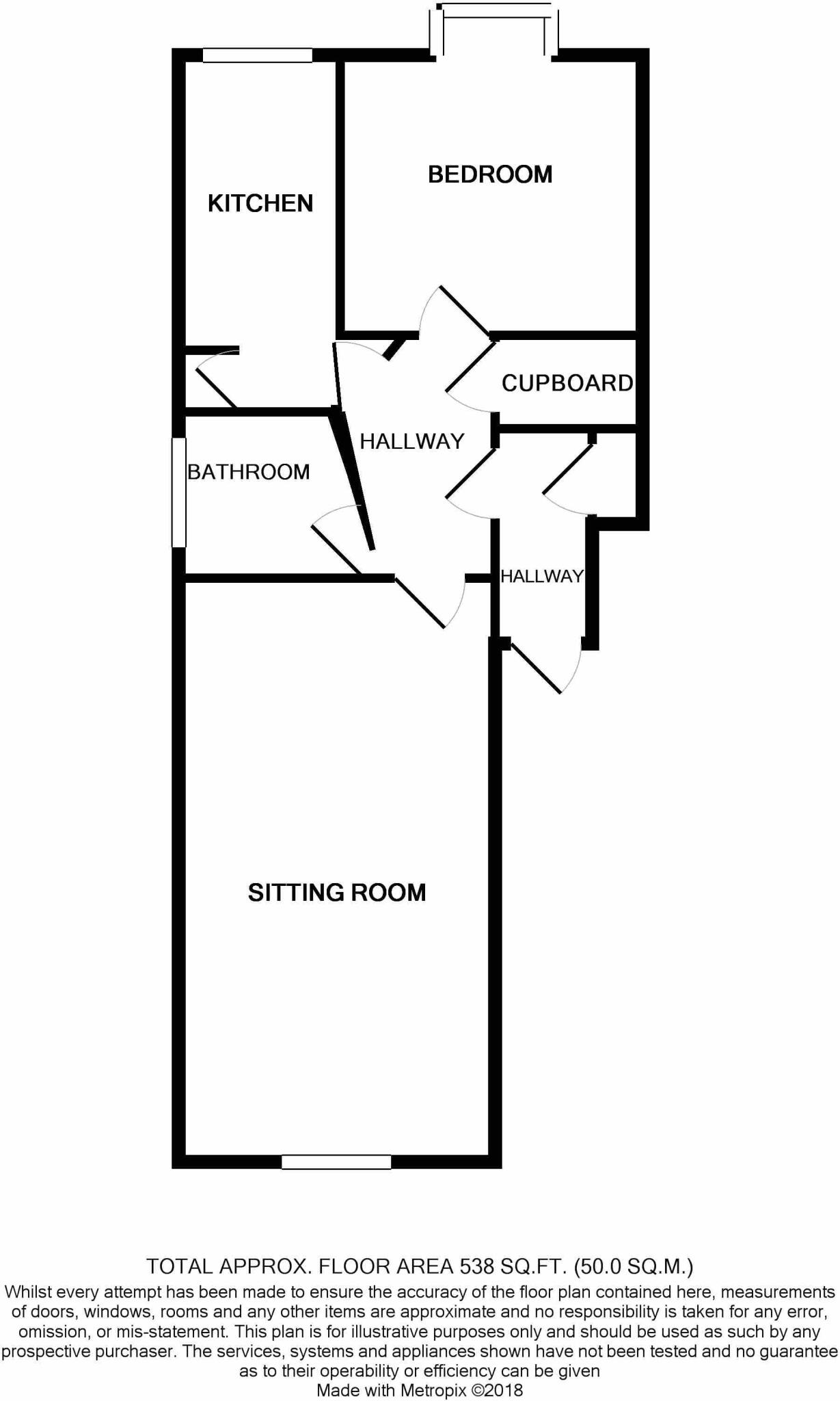 Claremont Road, BN25 floorplan